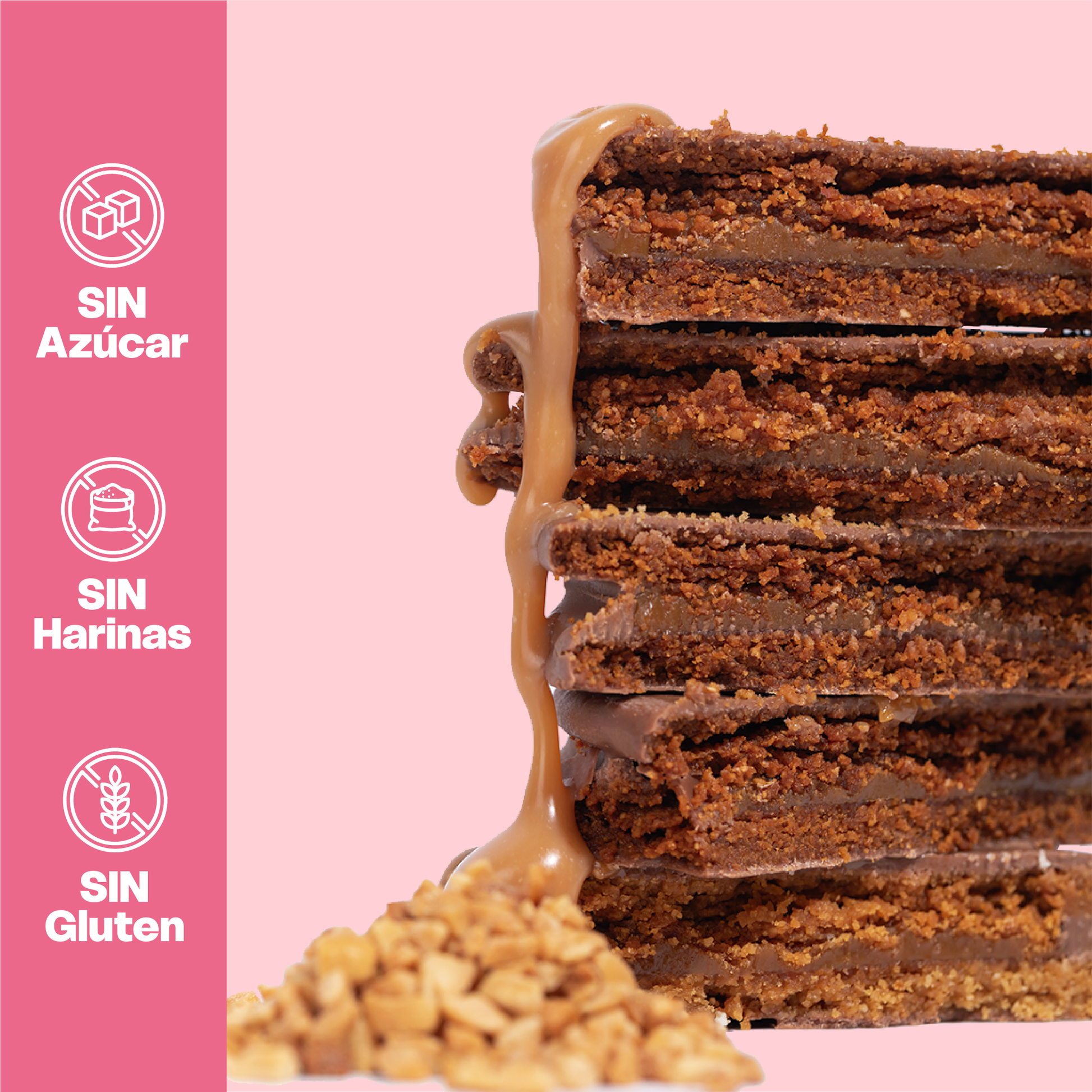 PACK ALFAJOR MANI X 6