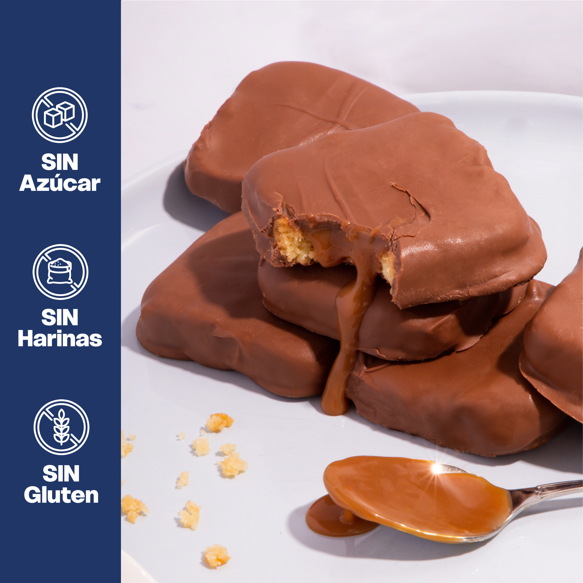 Blondie de Leche sin Azúcar Pack x12