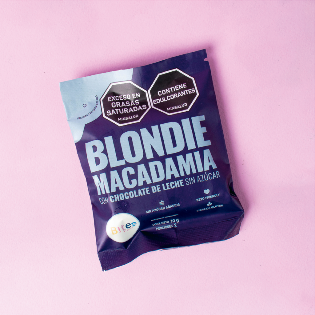 BLONDIE DE LECHE SIN AZÚCAR