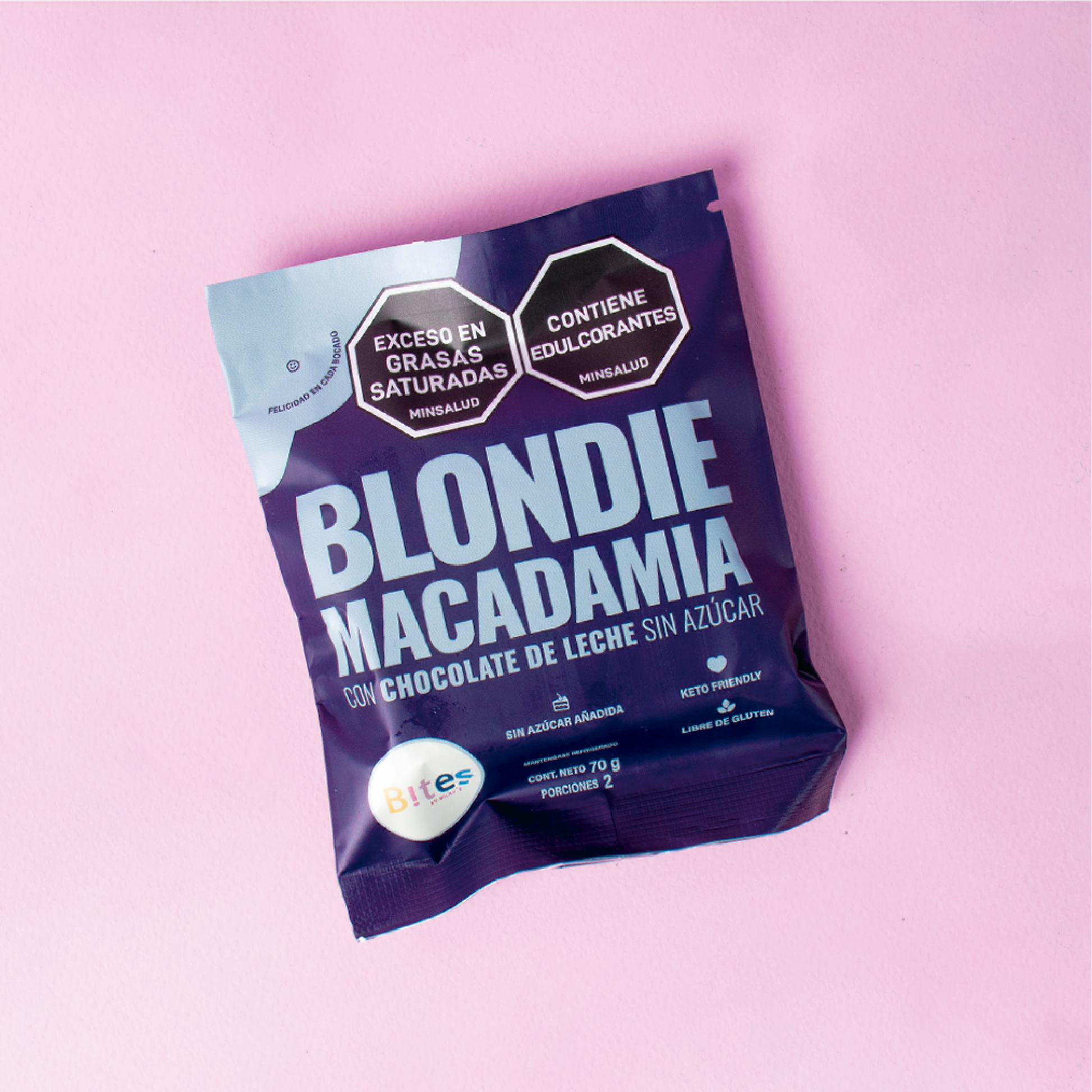 Blondie de Leche sin Azúcar Pack x12