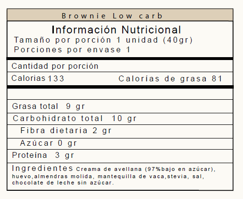 PACK BROWNIE X 6