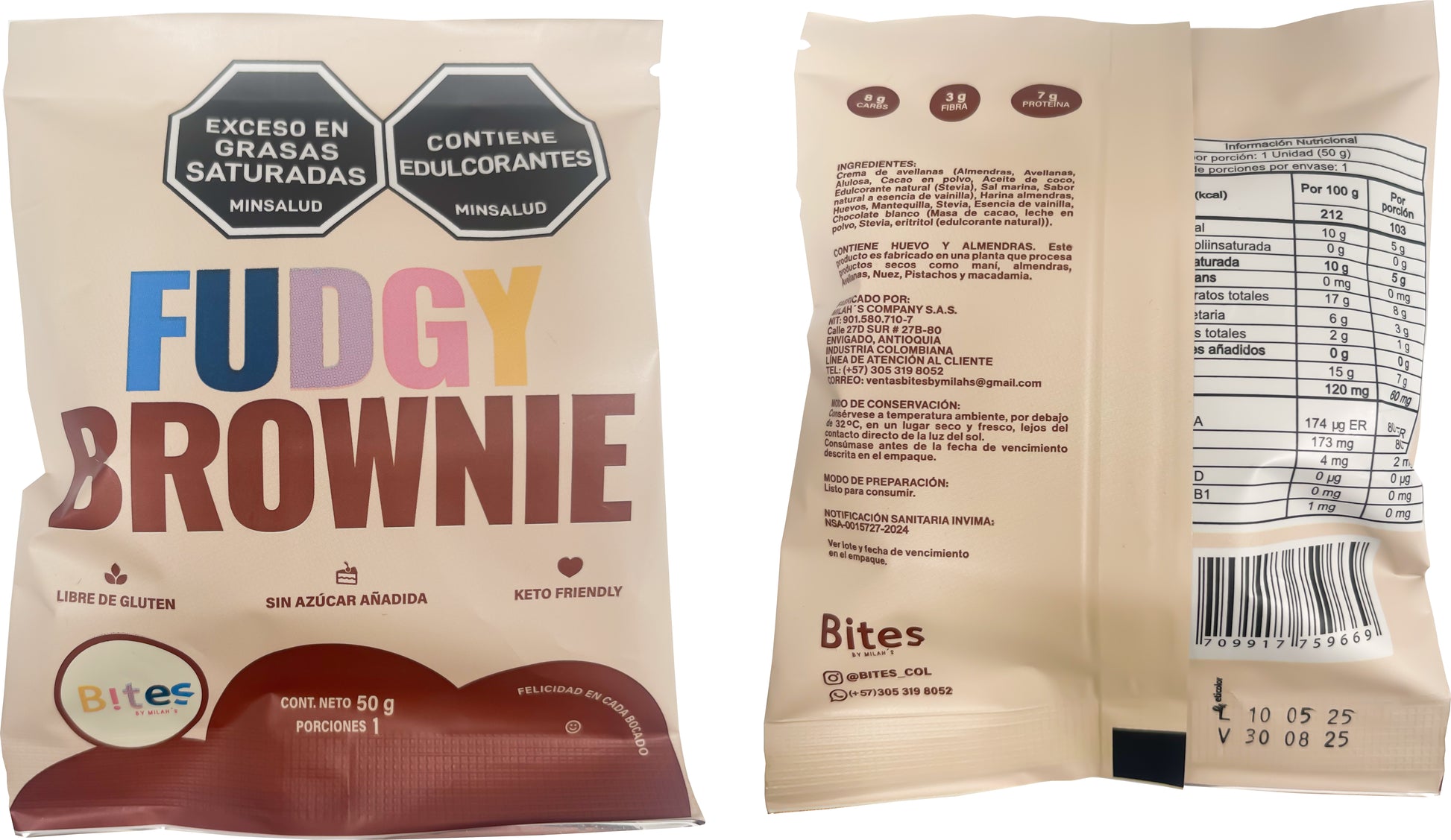 PACK BROWNIE X 6