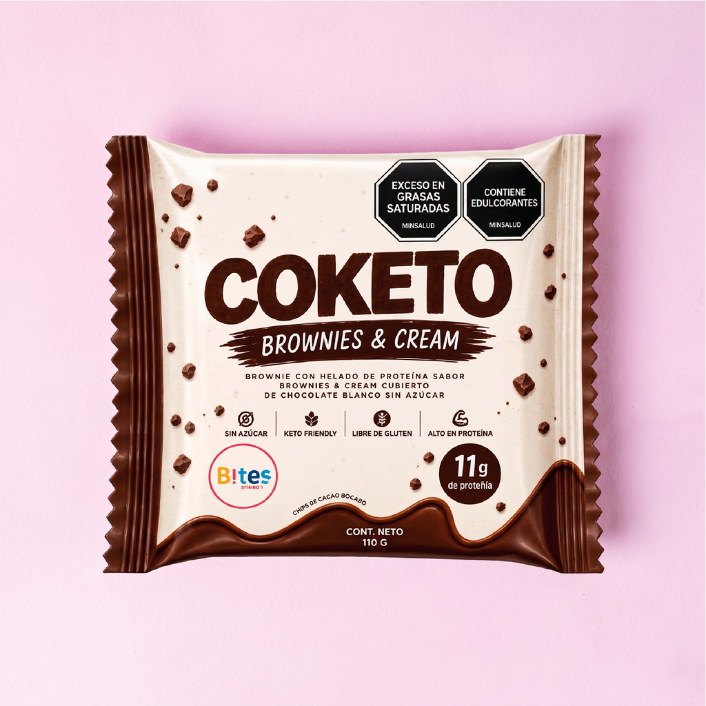COKETO Brownie & Cream pack x3