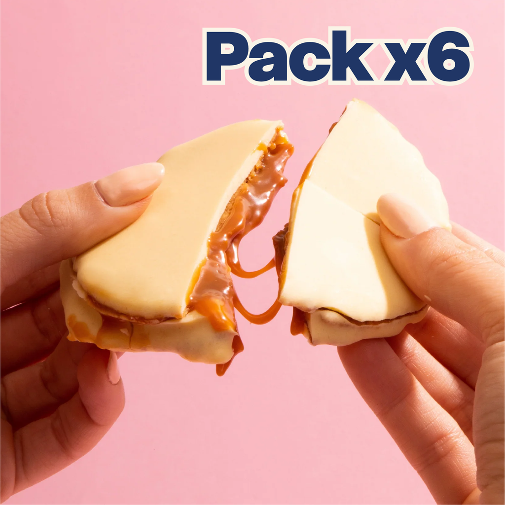 PACK ALFAJOR BLANCO  X6