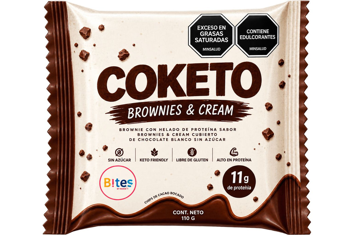 COKETO Brownie & Cream pack x3