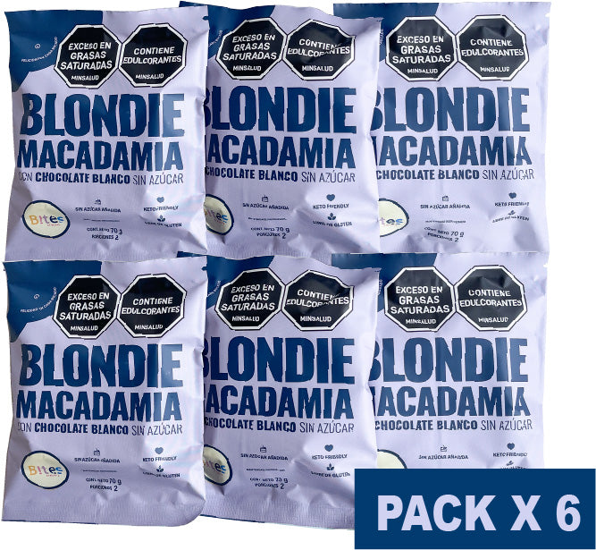 PACK BLONDIE BLANCO X 6