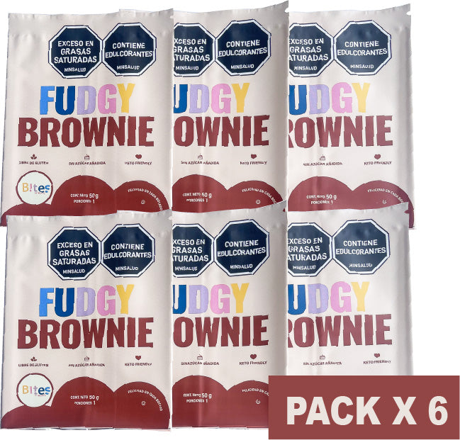 PACK BROWNIE X 6