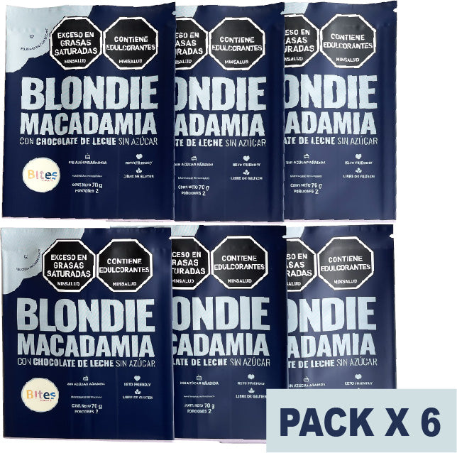 BLONDIE LECHE PACK x 6